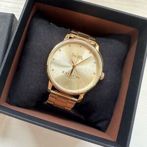 Coach Gold Watch